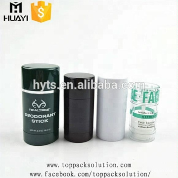 30/50/75ml colored twist high quality empty round fragrance Stick deodorant container